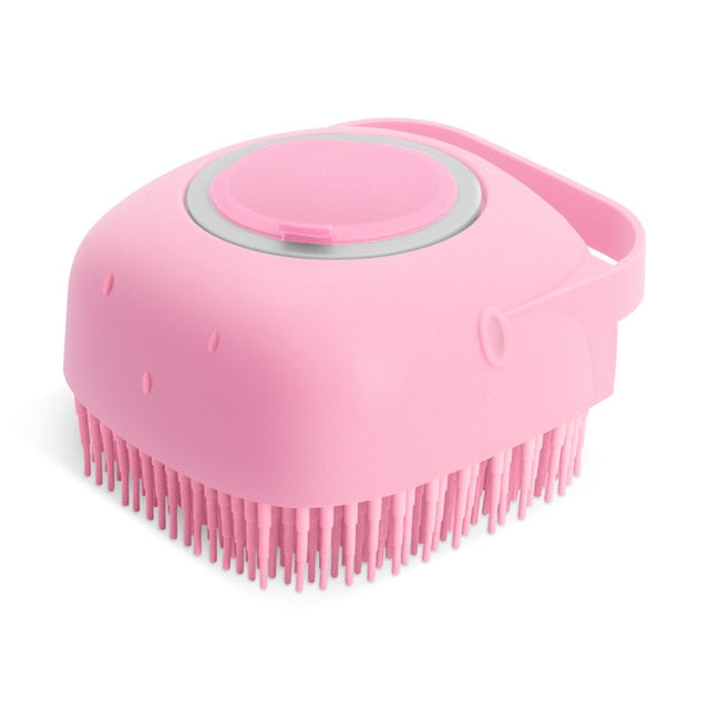 brosse silicone rose