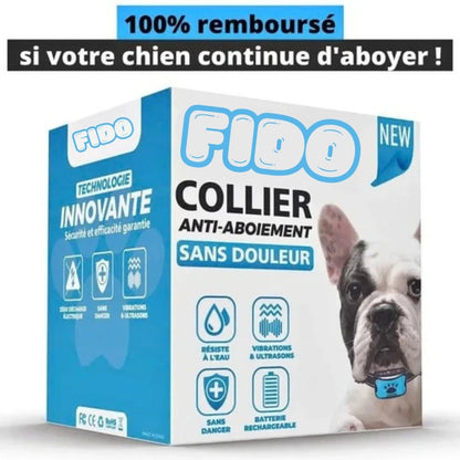 FIDO - Collier Anti-Aboiement Sans Décharge Electrique