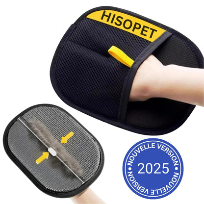 Antihaar-Handschuh für Katzen und Hunde – Neue antistatische Version – HisoPet™