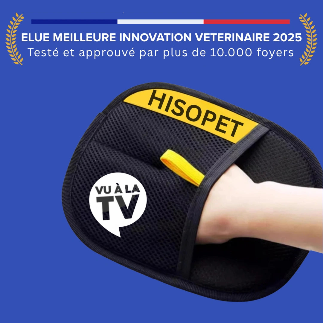 haar handschuh für katzen Antihaar-Handschuh für Katzen und Hunde – Neue antistatische Version – HisoPet™