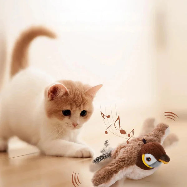 Oiseau Interactif pour Chat et Chien