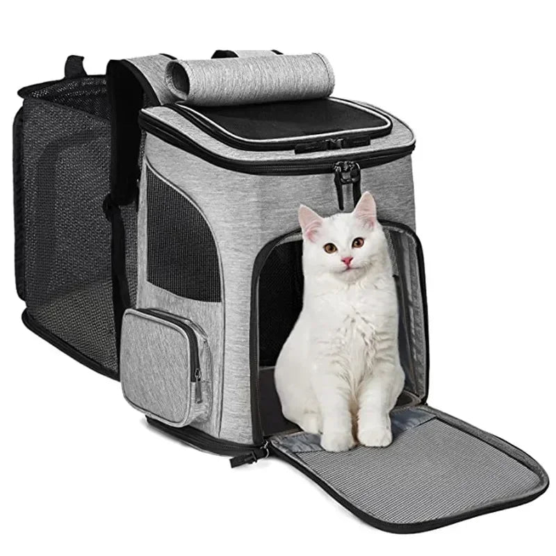 sac a dos transport chat extensible