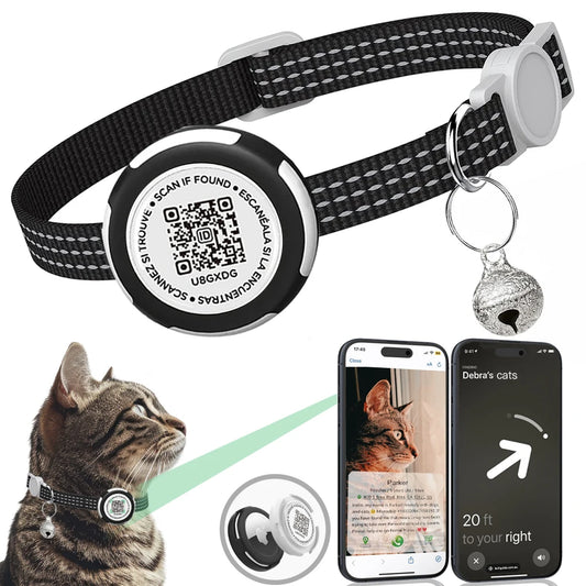 Collier GPS Chat Anti Etranglement