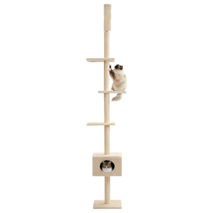 arbre a chat beige xxl