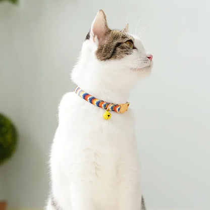 Collier Anti Etranglement pour Chat avec Clochette