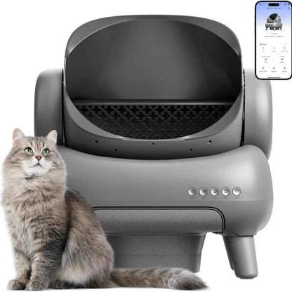 Litière Automatique pour Chat Maine Coon