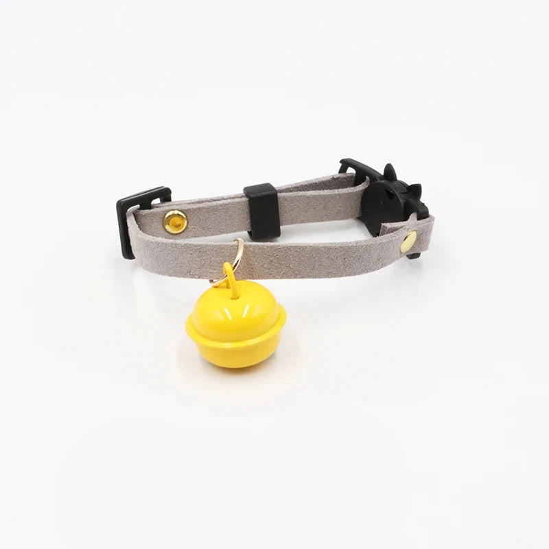 collier clochette gris pour chat