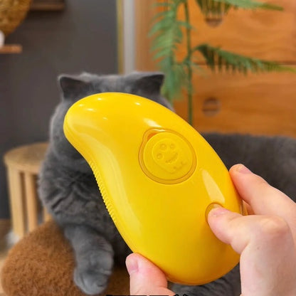 MANGO - Brosse de Toilettage avec Spray Vapeur d'Eau