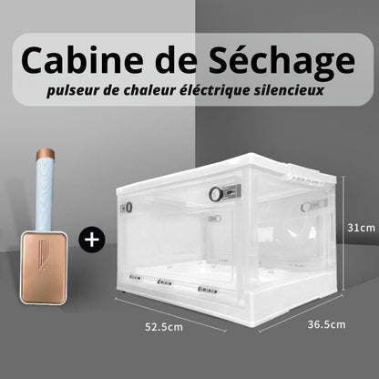 cabine séchage chat