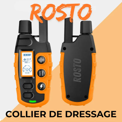 ROSTO - Collier de Dressage pour Chien avec Télécommande