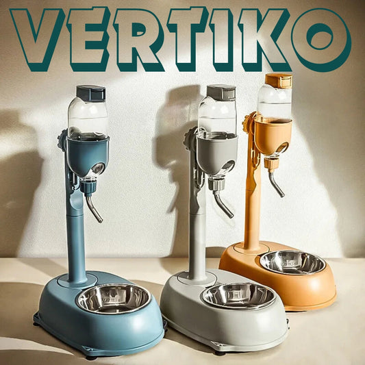 VERTIKO - Fontaine à Eau pour Chien sur Pied