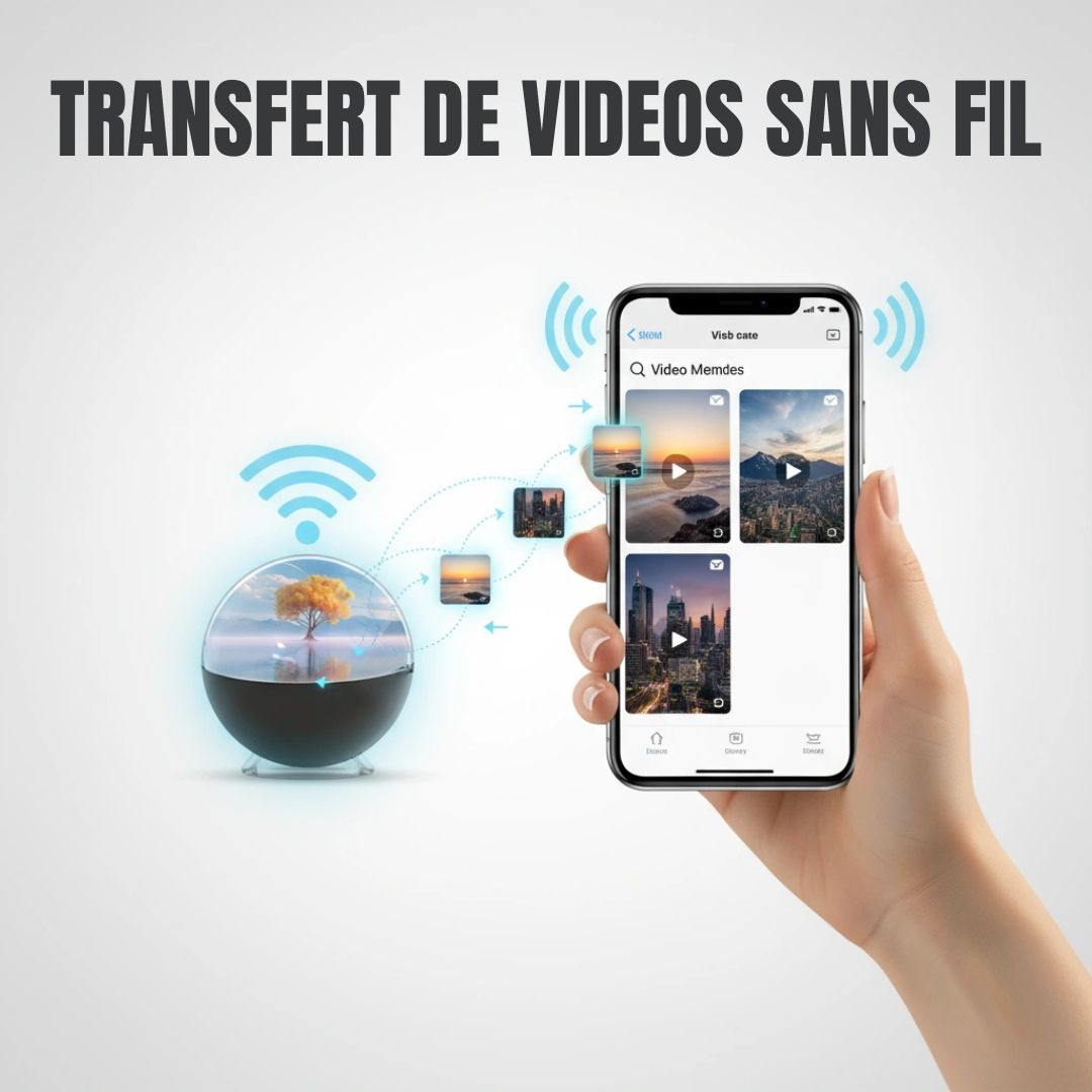 Boule Souvenirs Vidéo 3D