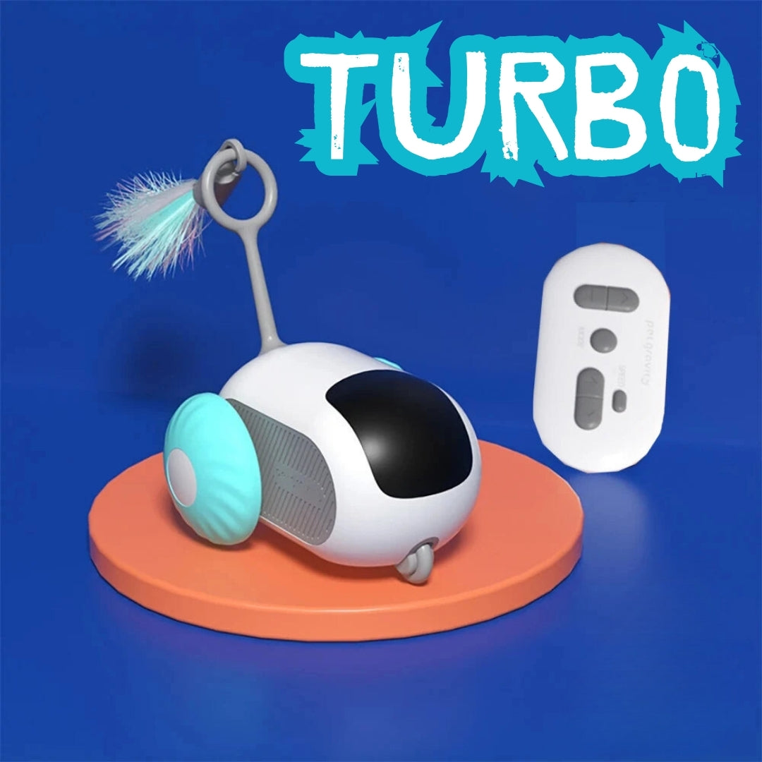 TURBO - Voiture interactive pour Chat