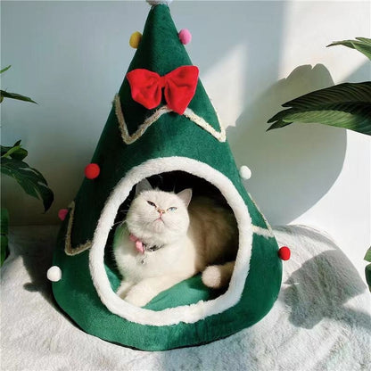 tente noel pour chat