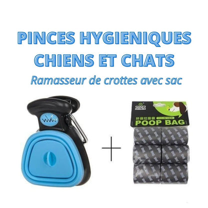 pinces ramasseur de crottes de chien