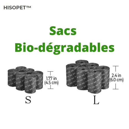 sacs ramasse crottes chien biodegradables