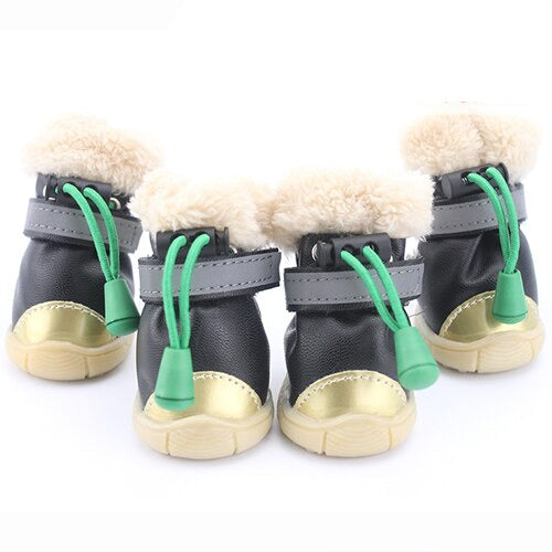 chaussure chien noir