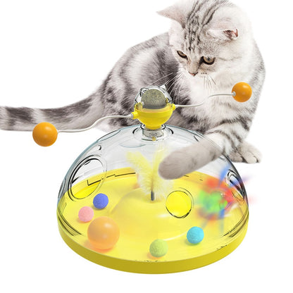 jeu chat interactif jaune