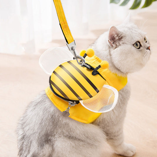 Comment mettre un harnais pour chat – chat doux