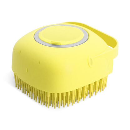 brosse silicone jaune