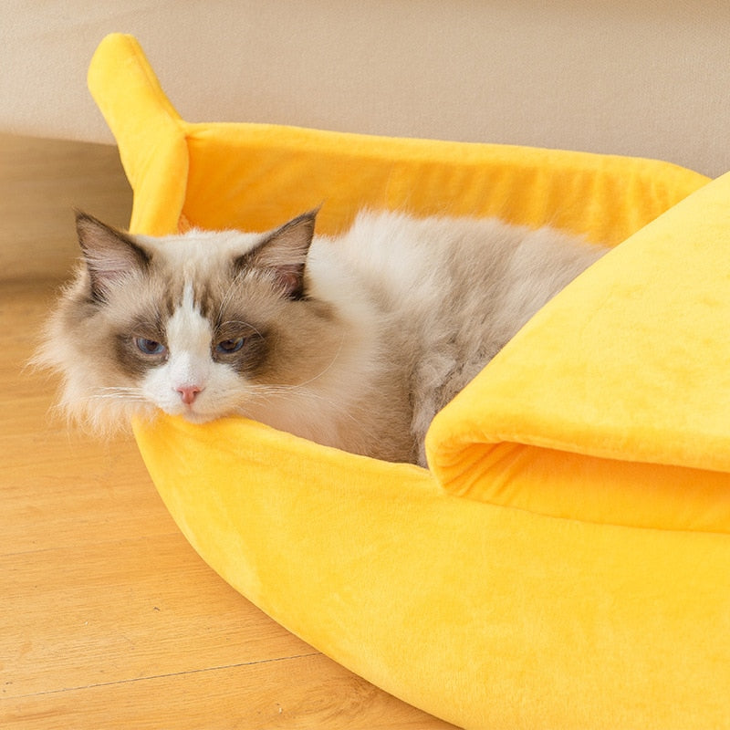 MOZI - Banana Travel Bed for Dogs and Cats