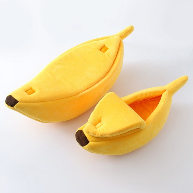 MOZI - Lit de Voyage Banane pour Chien et Chat
