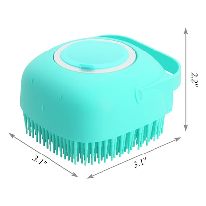 brosse silicone vert dimensions